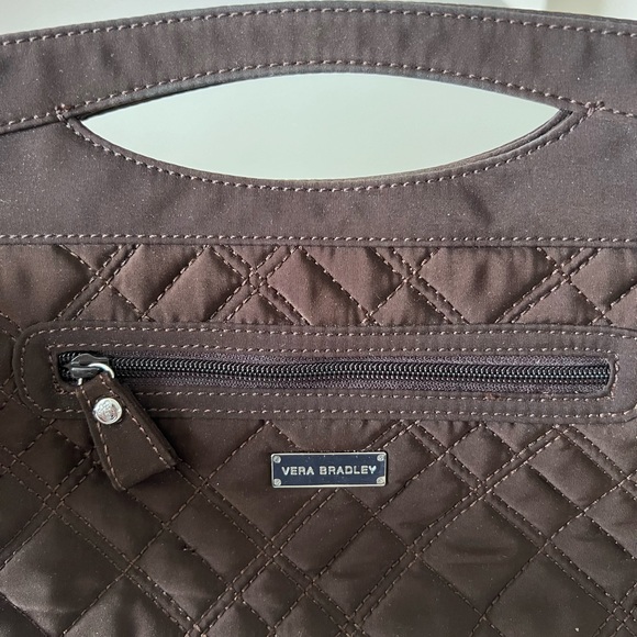 Vera Bradley Women's Espresso Clutch Purse - Picture 7 of 9